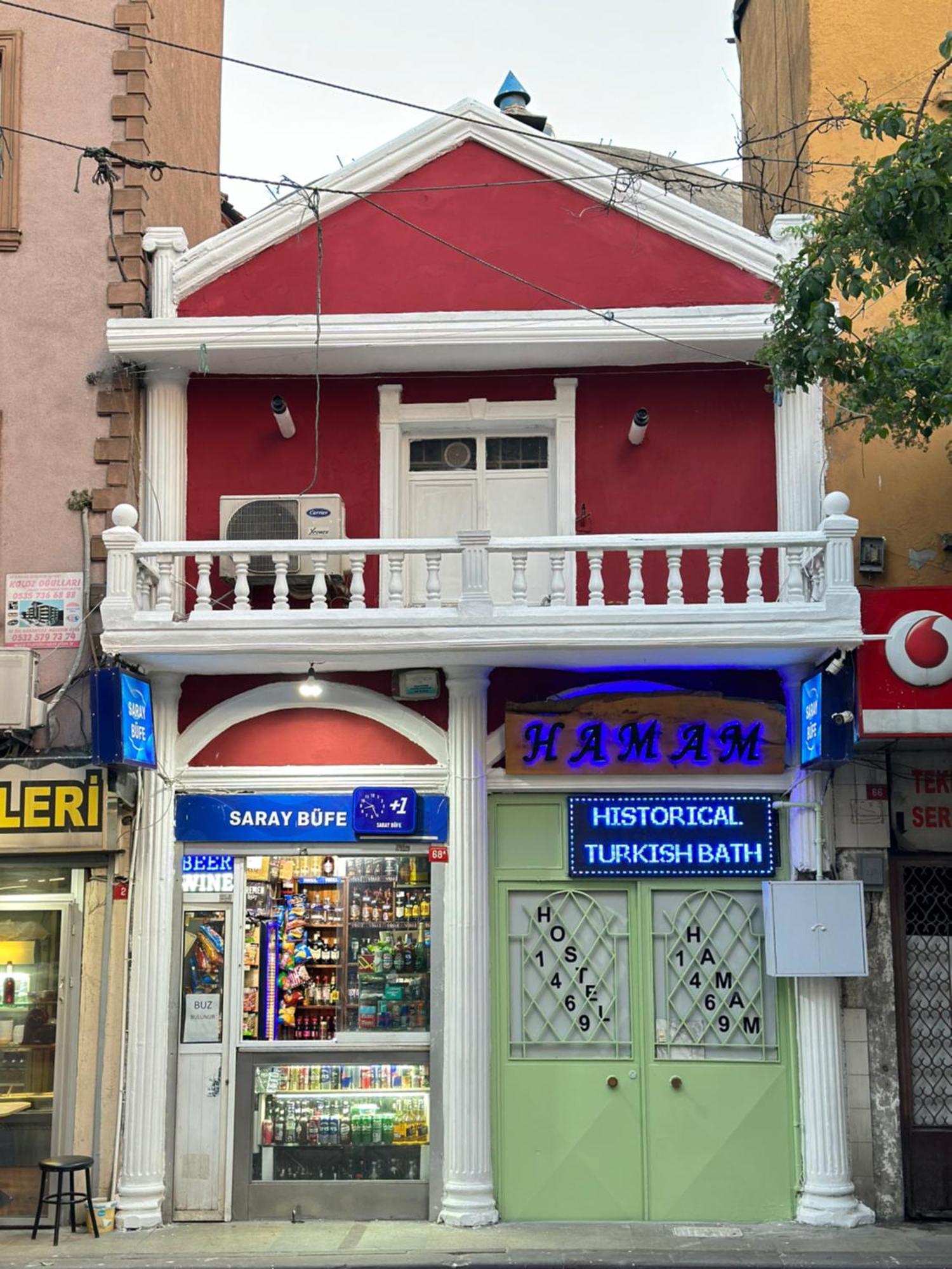 Hamam Hostel 1469 Istanboel Buitenkant foto